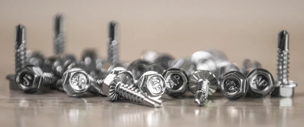 ap headmarked TEK self tapping screw