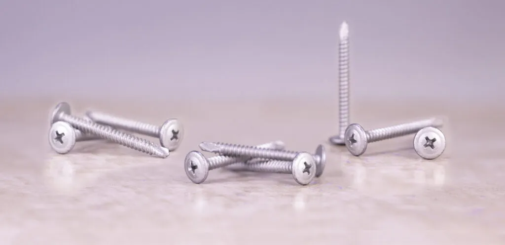 stainless self drilling modified truss wafer head