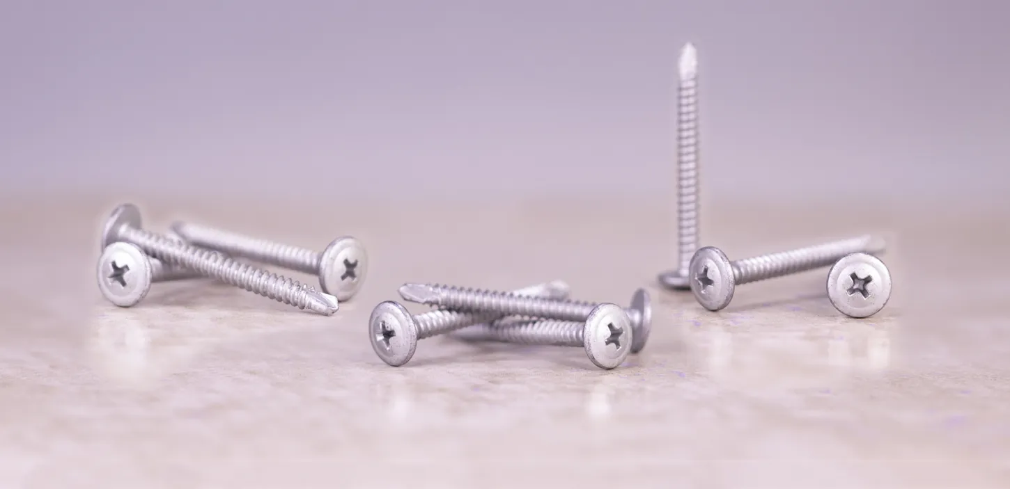 stainless self drilling modified truss wafer head