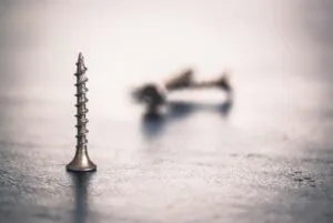 drywall screw blur background