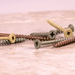 FLAT HEAD WITH NIBS, TYPE 17 POINT, 2/3 THREADED