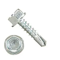 HIGH PROFILE INDENTED HEX WASHER HEAD UNSLOTTED